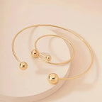 Set de Collar y Pulsera Minimalist Glow | Oro