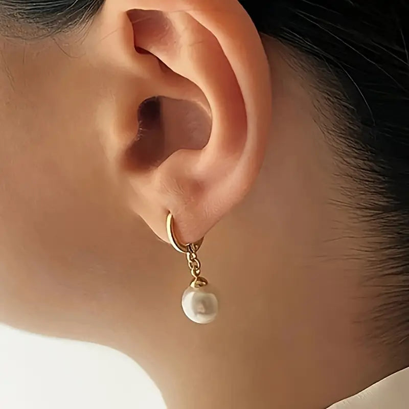 Set de Joyas de Perlas Golden Grace | Oro