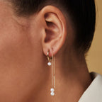 Pendientes Delia Crest | Oro