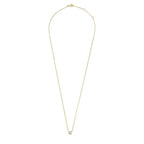 Collar de Piedra de Moisanita Cléa | Oro